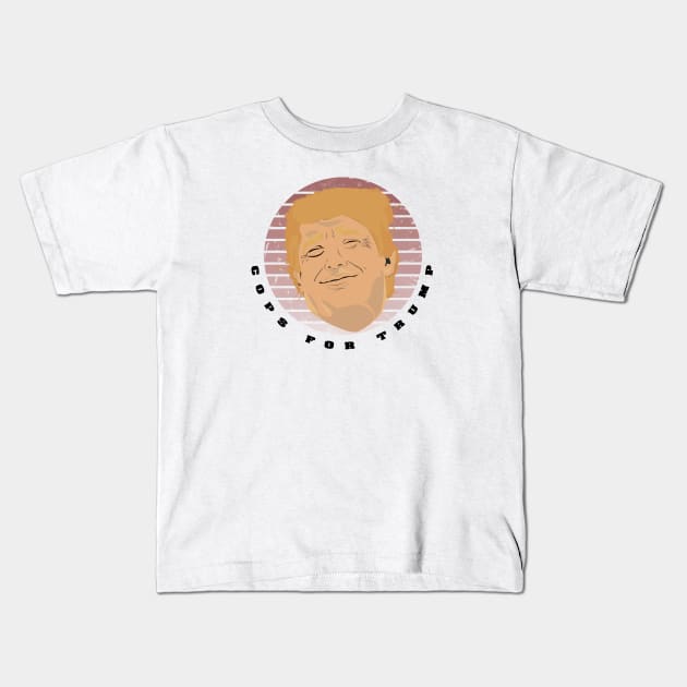 cops for trump Kids T-Shirt by BaronBoutiquesStore